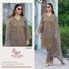 R 1242 By Shree Organza Embroidery Pakistani Readymade Suits Wholesale Market In Surat
